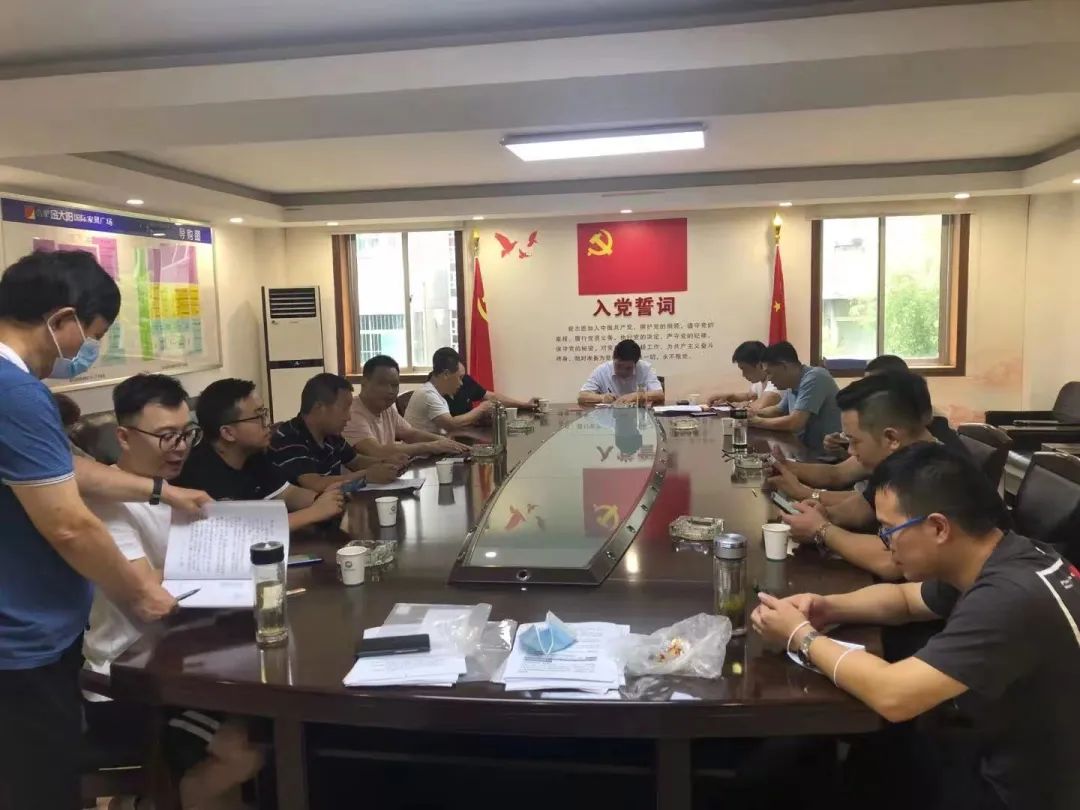 天台县流动党员合肥支部八月份党员活动日(图4) 图片